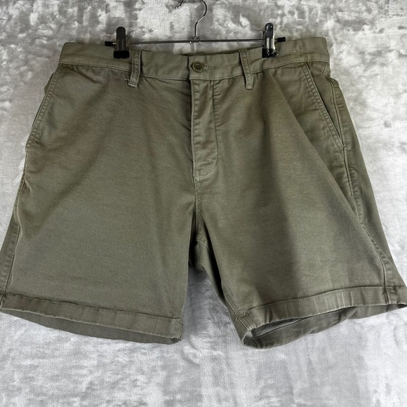Madewell Other - Madewell Chino Shorts Mens 34 Olive Green CoolMax All Season (1564)